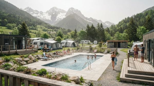 Les avantages surprenants des piscines chauffées en camping