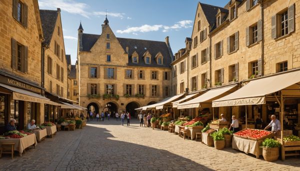 Pourquoi ne pas rater le marché de Sarlat au cœur du Périgord ?