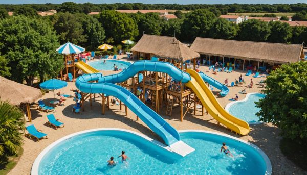 Top 5 des campings avec toboggan aquatique en vendée pour les petits et les grands